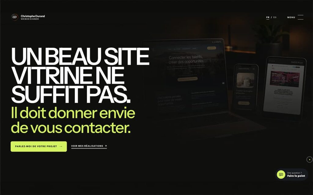 CHRISTOPHE DURAND WEBDESIGNER