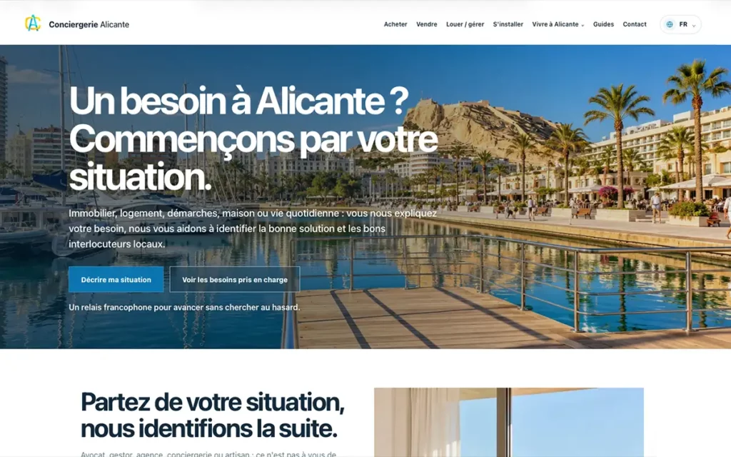 Conciergerie Alicacnte