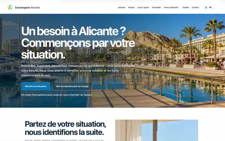 Conciergerie Alicacnte